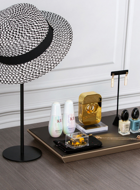 轻奢样板间衣帽摆设化妆台软装