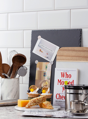 北欧样板间厨房台面桌面装饰托盘