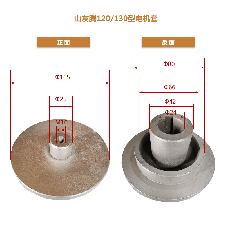 沈阳山友腾磨浆机渣浆分离机商用豆浆机配件电机套联轴器连接器 - 图1