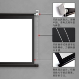 Проективная занавеса домохозяйства с высоким уровнем определения экрана ткань 100 дюймов