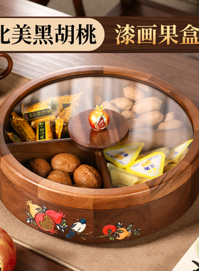 【非遗珐琅彩漆画】北美黑胡桃木