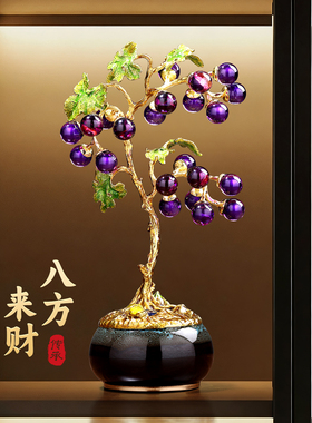 2025新款新中式发财树摆件