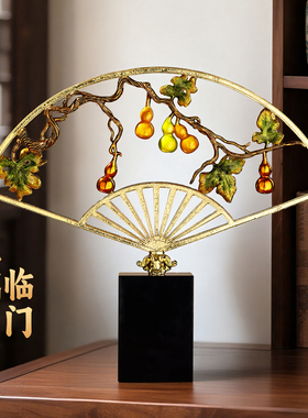 五福临门中式葫芦摆件