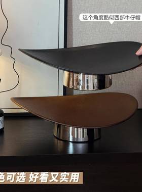 玄关收纳托盘入户门钥匙眼镜手表首饰项链置物架高级桌面家居好物