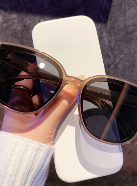 复古大框偏光UV400防晒墨镜