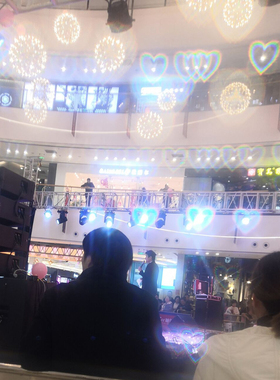 爱心眼镜网红表白同款灯光