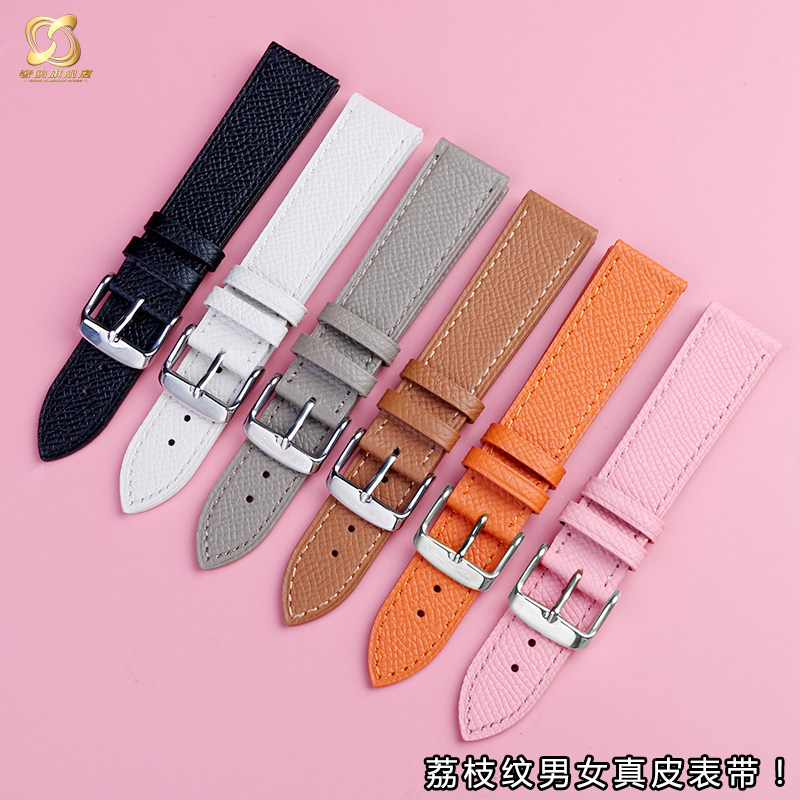 适配斯沃琪联名手表带真皮情侣表带 奢鸥配件