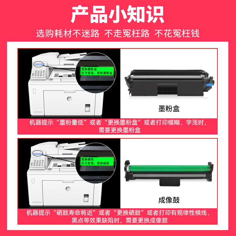 【 Laserjet Pro MFP M227fdn硒鼓】多好原装30A碳粉盒M227fdw适用HP惠普M227sdn黑色墨粉盒打印机M227d - 图1