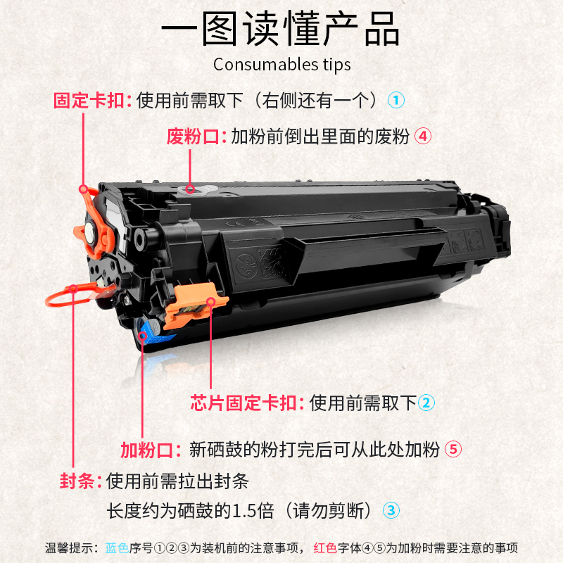 【顺丰包邮】多好适用惠普牌打印机M128fn MFP硒鼓HP128fw墨盒128fp黑白激光多功能一体机碳粉盒LaserJet Pro - 图1