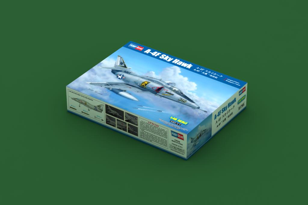 小号手 81765胶粘拼装模型 1/48A-4F“天鹰”攻击机-图0