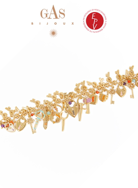 GASBIJOUX铜镀金项链女时尚