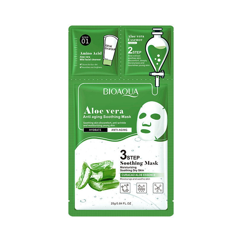 Aloe Vera Trilogy Mask Hydrating Moisturizing Mask-图3