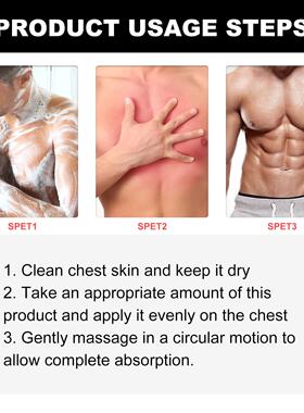 Ximonth Men's Breast Care Liquid - Chest Contouring and Shin