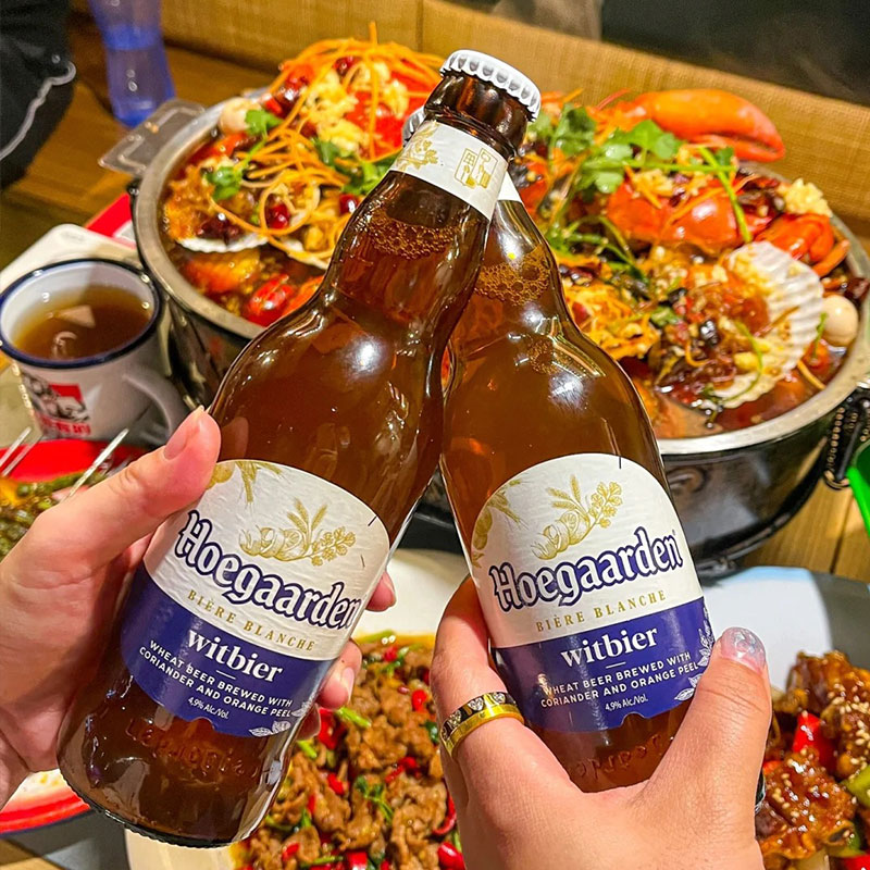 【特价精酿啤酒】进口福佳白啤酒精酿啤酒小麦24瓶装整箱