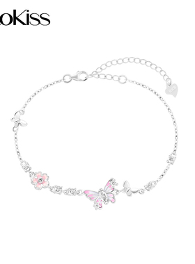 KOOKISS梦幻蝴蝶纯银手链