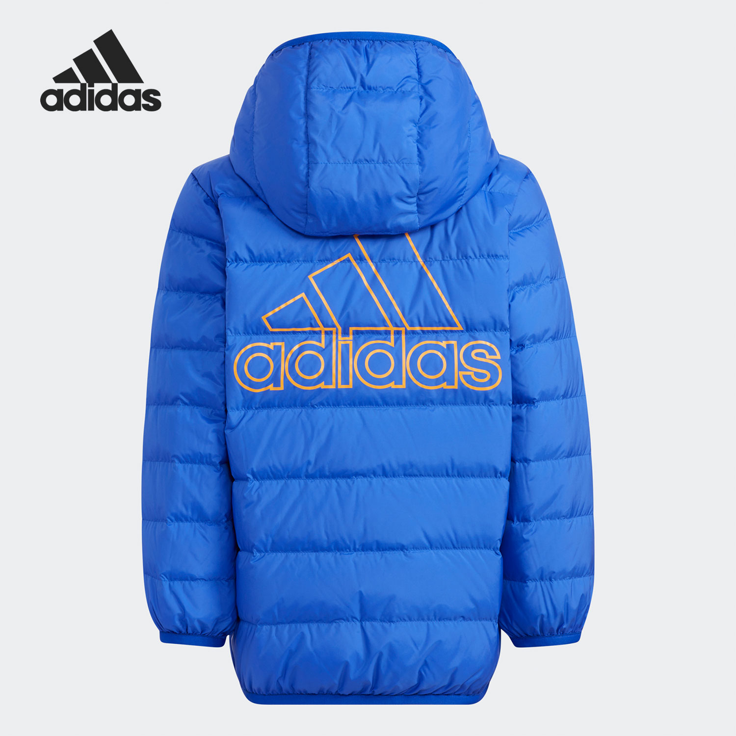 Adidas/阿迪达斯正品新款儿童休闲保暖运动羽绒服H40324-图0