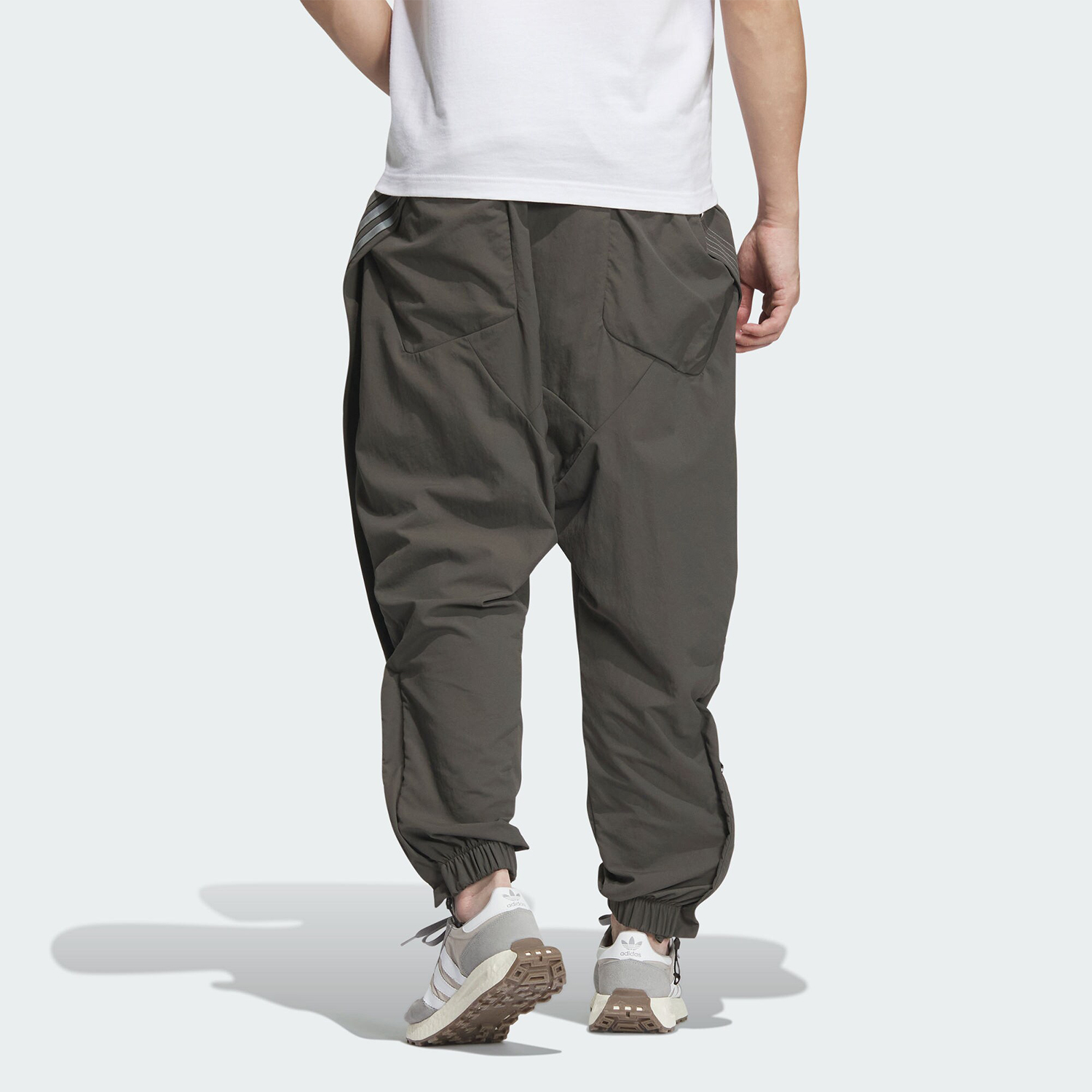 Adidas/阿迪达斯正品PANT D1 HAMCUS联名情侣运动长裤IX7078-图0