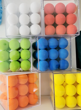 原创设计克莱因蓝魔方摆件