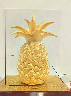 开业庆典摆件招财礼品绒沙金