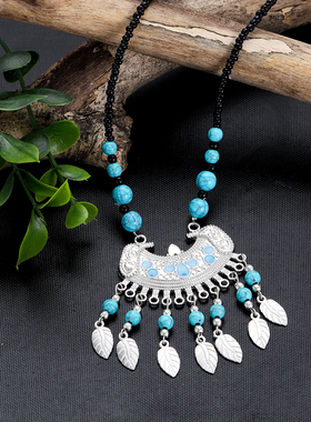 民族风项链毛衣链旅游拍照饰品