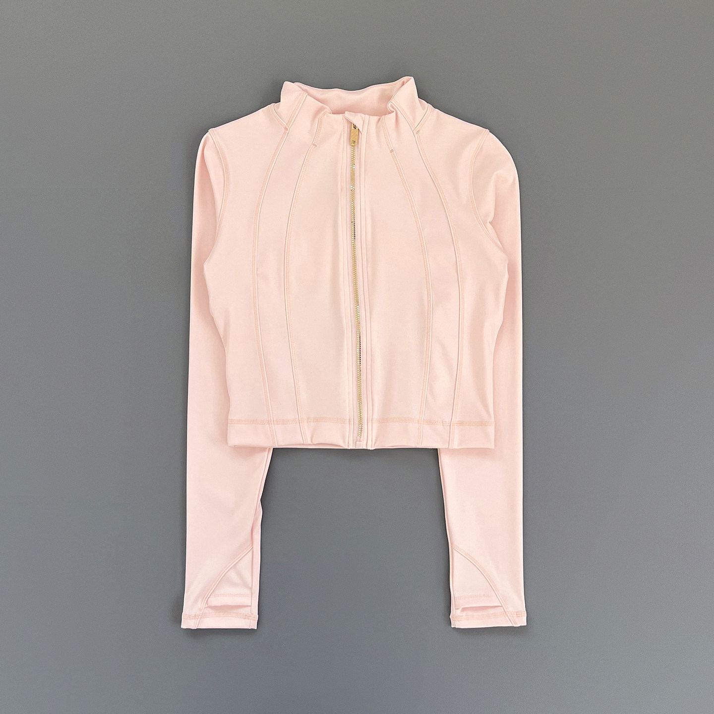 秋冬立领跑步运动上衣外套女瑜伽普拉提训练健身服长袖短款小个子,淘宝优惠券,粉丝福利购,淘宝优惠卷