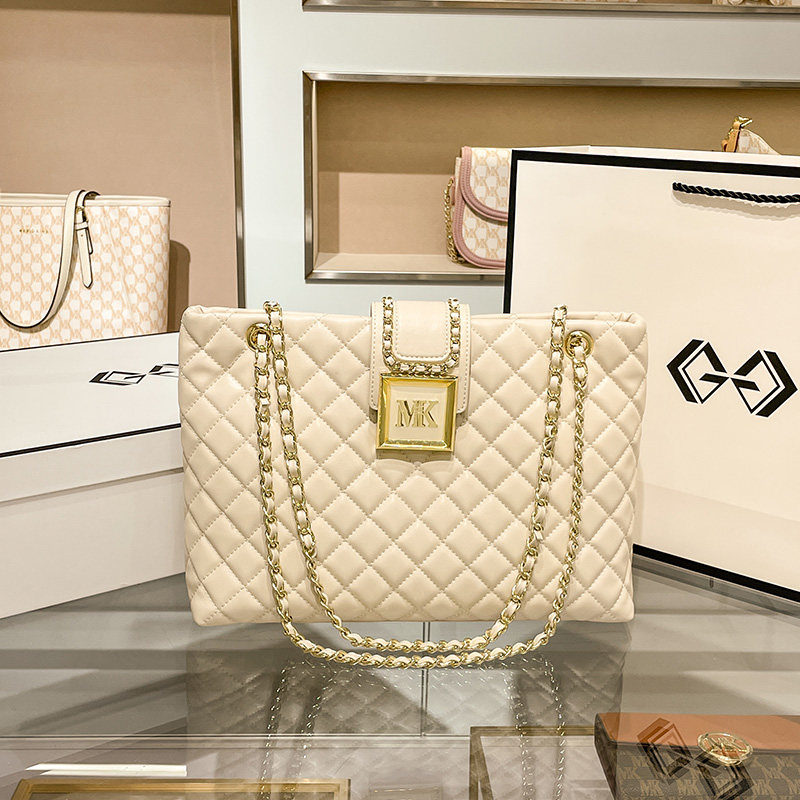 mk 2021新款时尚菱格托特包包 惠派旗舰女士包袋
