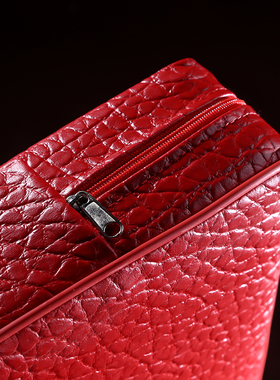 长方形刺绣皮革海绵佛堂拜垫