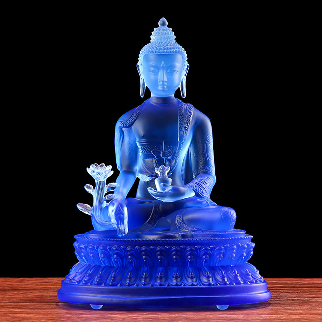 Tao Yu Ancient Law Glazed Medicine Master Buddha Light Tathagata