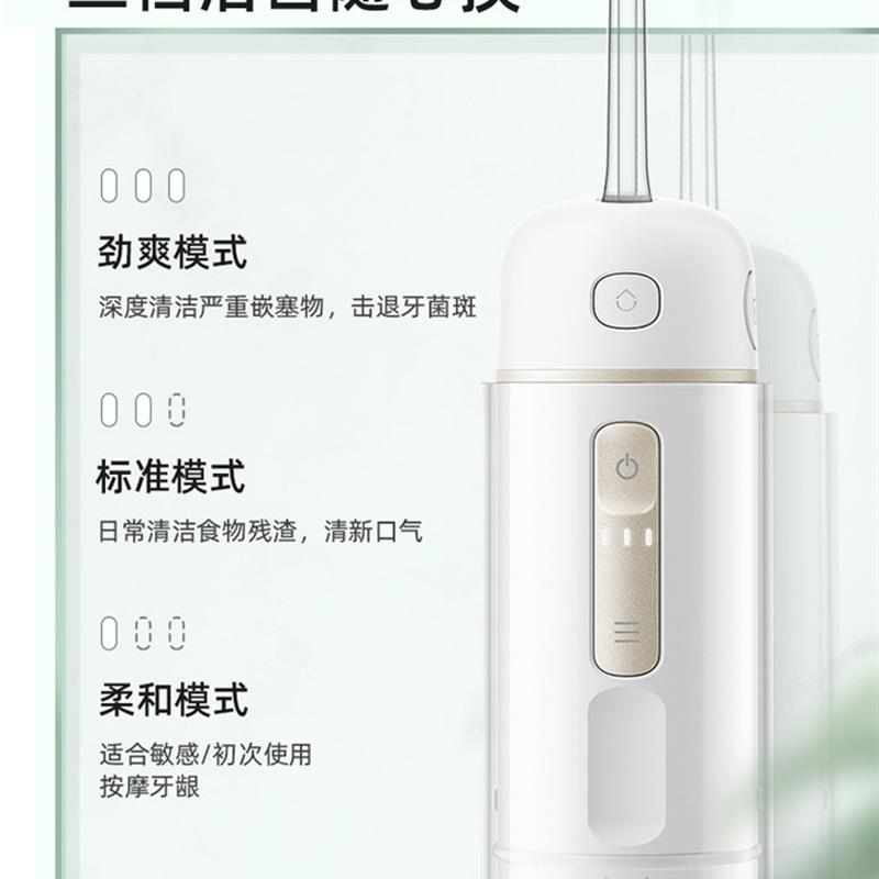 胶囊冲牙器二代家用电动洗牙器便携口腔正畸儿童水牙线-图0