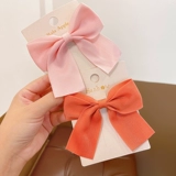 Детские большие милые шпильки для волос с бантиком для девочек, японская заколка для волос, аксессуар, популярно в интернете