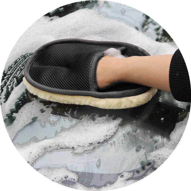 财润仿羊毛抛光打蜡洗车手套洗车手套双面手套车用清洗工具,淘宝优惠券,粉丝福利购,淘宝优惠卷