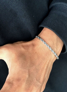 Hip Hop Width 3/4MM Stainless Steel Short Rope Chain