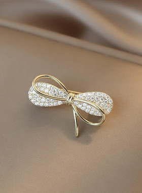 New Bow Brooch For Women Buckle Decorative Brooch Pin