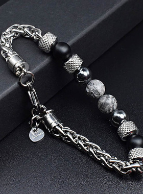 Elviragirl Natural Stone Beaded Bracelet For Women Men