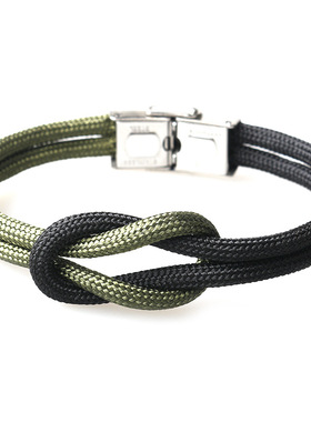 2022 Fashion Men Rope Bracelet Concentric Knot 100%