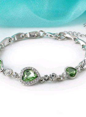 2023 Hottest Womens Ladies Crystal Rhinestone Bangle Ocean