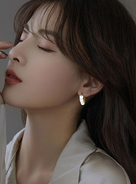 Fashion Gold Color Vintage Hoop Earrings for Women Trendy