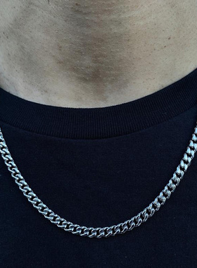 2021 Classic  Men Necklace Width 3 To 7 MM Stainless Steel