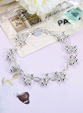 Beautiful 925  silver bracelets nice for wedding women