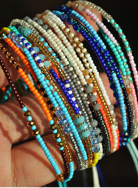 2024 Handmade Bohemian Friendship Bracelet Ethnic Colorful