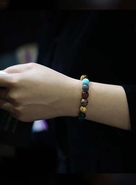 8 Planets Universe Planet Bracelet Men Women Natural Stone