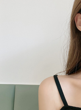 Vintage Asymmetric Pearl Star Tassel Clip Earrings for