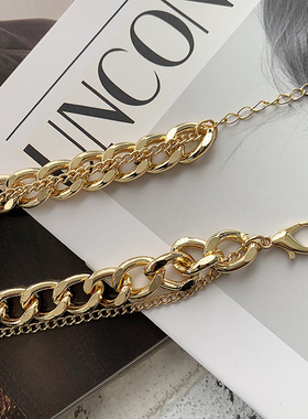 New New Fashion Vintage Multi-layer Coin Chain Choker