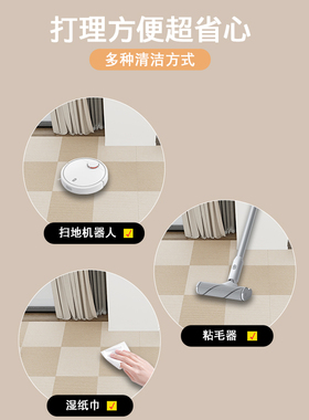 芙胜家用地毯贴涤纶防滑静音地毯
