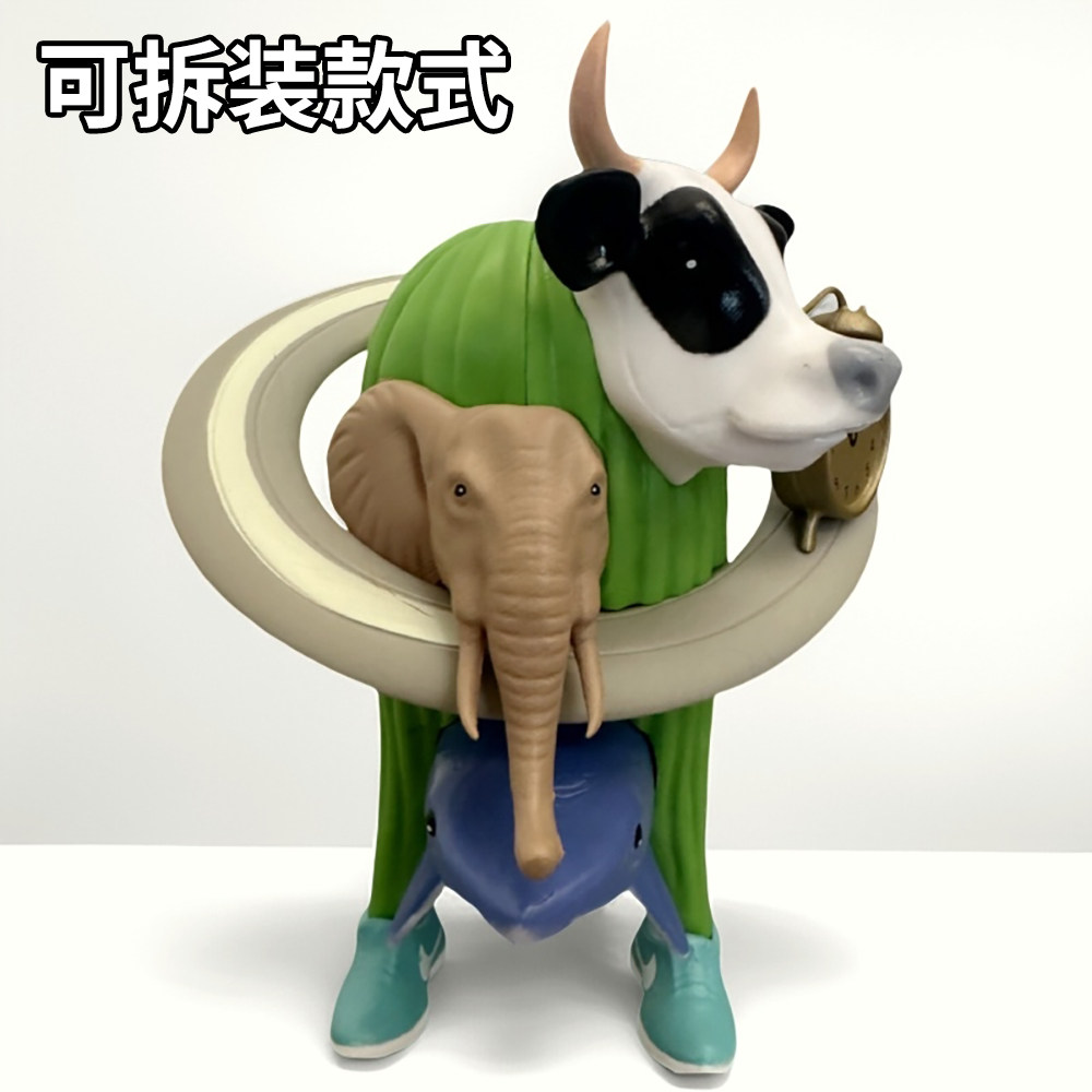 大号山海经玩具手办国外AI缝合怪物融合体木棍人玩偶模型公仔摆件,淘宝优惠券,粉丝福利购,淘宝优惠卷