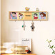 Entrance entrance decoration paintings, crayons, Shin-shiba, no punching wall shelf, door key decoration hook