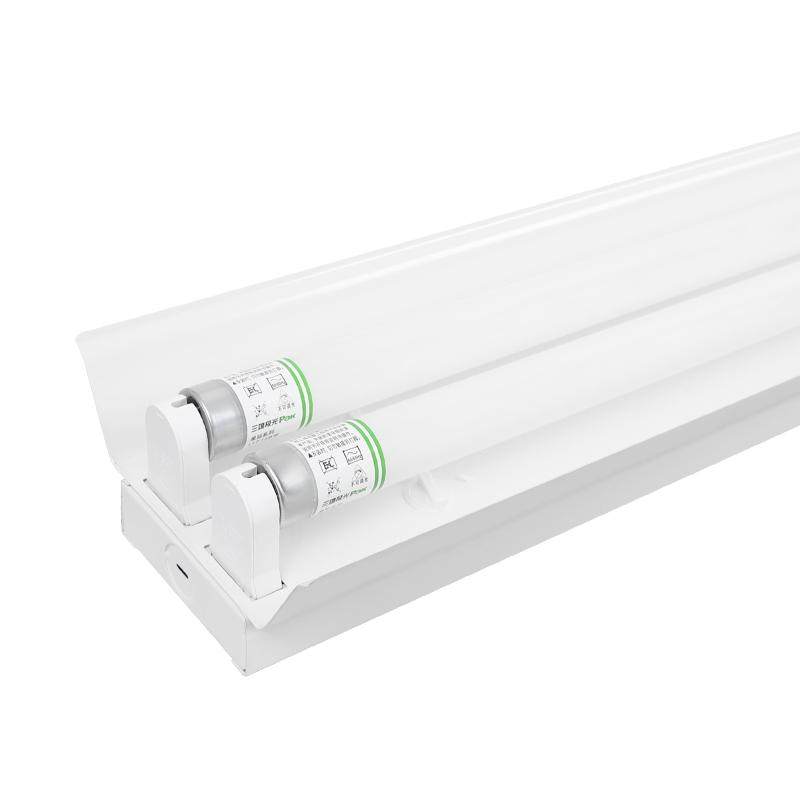 三雄极光LED灯管T8高亮玻璃直管1.2米双管带罩平盖超市地下车库灯,淘宝优惠券,粉丝福利购,淘宝优惠卷