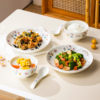 HelloKitty ceramic bowl and plate set cute