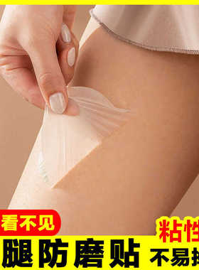 内侧防摩擦弹力磨腿贴
