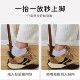 ໄມ້ແຂງ shoehorn ຍາວ handles ໃນຄົວເຮືອນ walnut ເກີບໃສ່ເກີບສໍາລັບແມ່ຍິງຖືພາໂດຍບໍ່ມີການໂຄ້ງລົງເທິງເຄື່ອງຍົກເກີບທີ່ຂະຫຍາຍດ້ວຍໄມ້